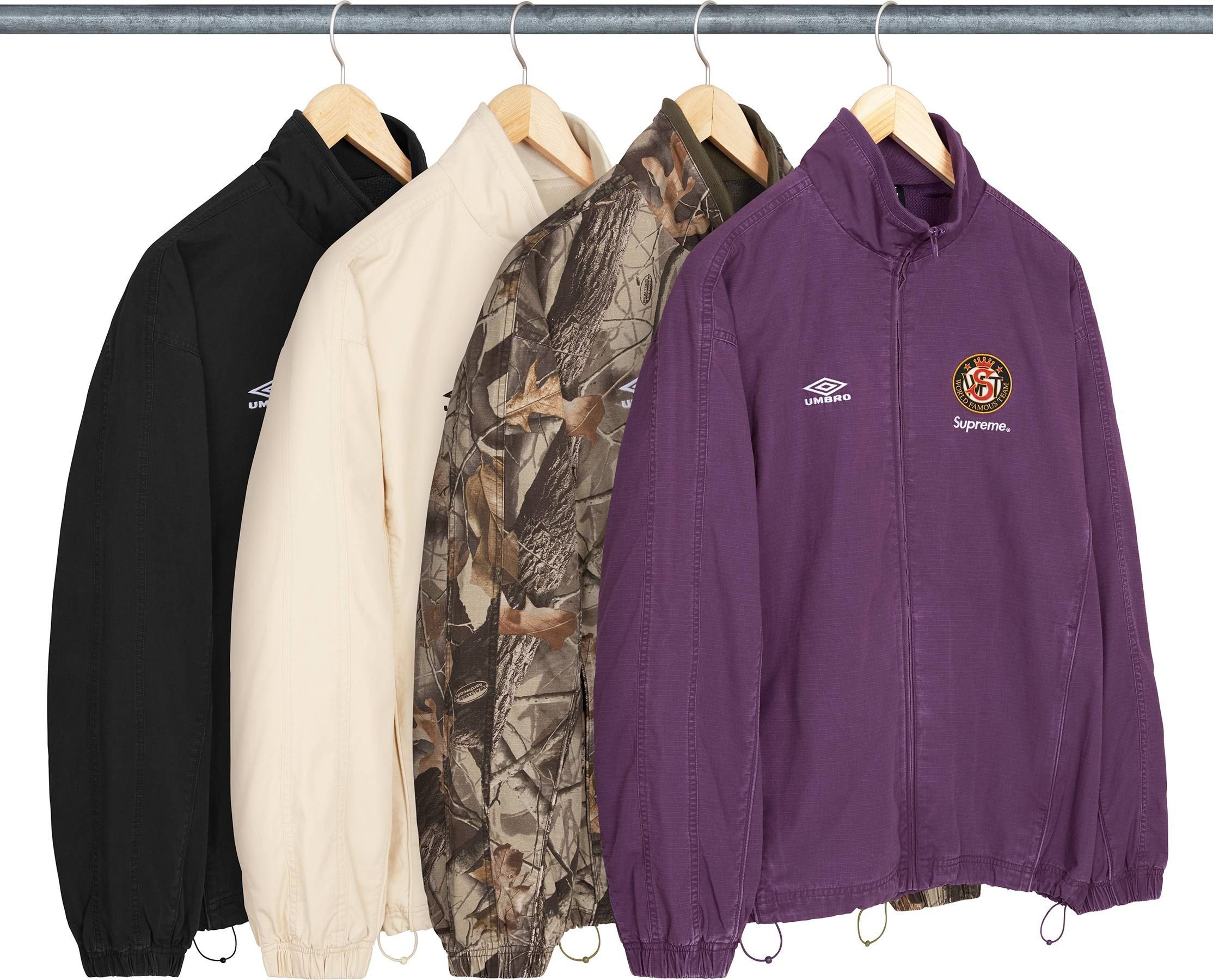 Supreme®/Umbro® Cotton Ripstop Track Jacket view 27